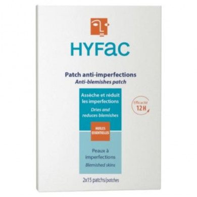 Hyfac Patch Spécial Imperfections 2 Sachets de 15 Patchs  Hyfac Patch Spécial Imperfections 2 Sachets de 15 Patchs