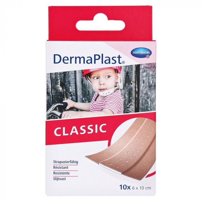 HARTMANN DermaPlast® Classic / 10 UNITES HARTMANN DermaPlast® Classic / 10 UNITES