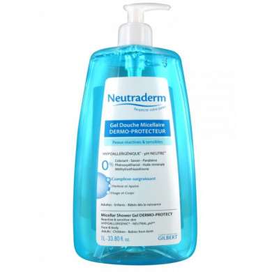 Neutraderm gel douche micellaire 1L Neutraderm gel douche micellaire 1L
