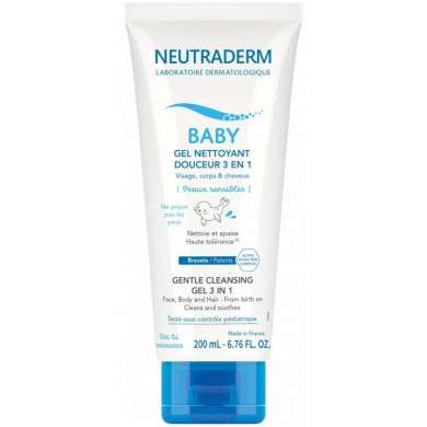 Neutraderm Gel Nettoyant Douceur 3 En 1 200 Ml Neutraderm Gel Nettoyant Douceur 3 En 1 200 Ml