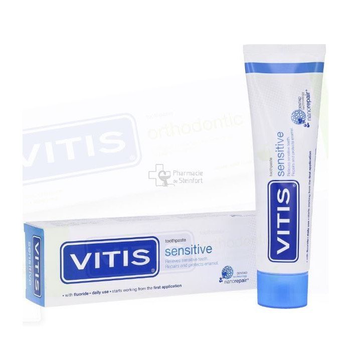 Vitis sensitive dentifrice 75 ml Vitis sensitive dentifrice 75 ml