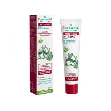 PURESSENTIEL ANTI PIQUE CRÈME MULTI-APAISANTE ADULTE 40ML PURESSENTIEL ANTI PIQUE CRÈME MULTI-APAISANTE ADULTE 40ML