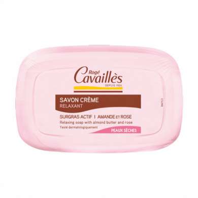 ROGE CAVAILLES SAVON CREME BEURRE D’AMANDE ET ROSE 115G ROGE CAVAILLES SAVON CREME BEURRE D’AMANDE ET ROSE 115G