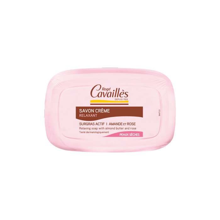 ROGE CAVAILLES SAVON CREME BEURRE D’AMANDE ET ROSE 115G ROGE CAVAILLES SAVON CREME BEURRE D’AMANDE ET ROSE 115G