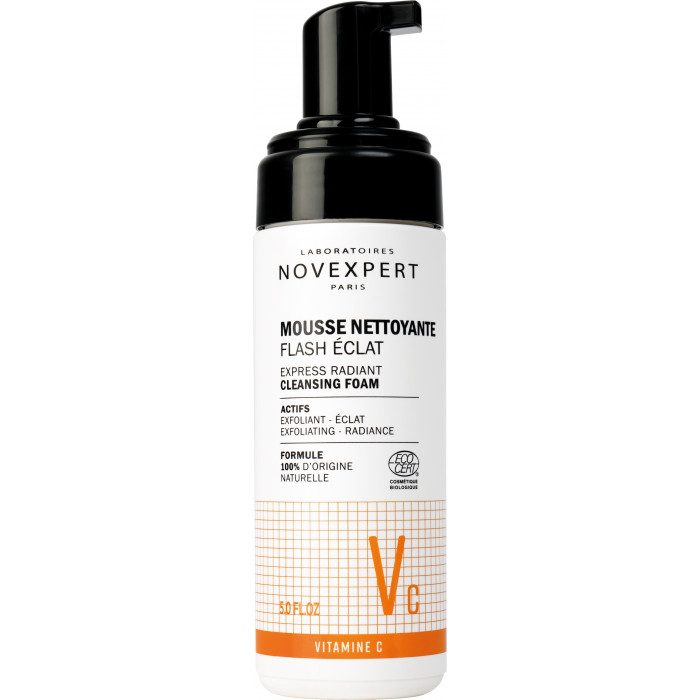 NOVEXPERT FLASH ÉCLAT MOUSSE NETTOYANTE 150 ML NOVEXPERT FLASH ÉCLAT MOUSSE NETTOYANTE 150 ML