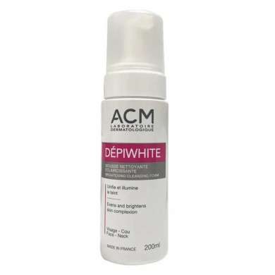 ACM Depiwhite Mousse Nettoyante Éclaircissante 200ml  ACM Depiwhite Mousse Nettoyante Éclaircissante 200ml