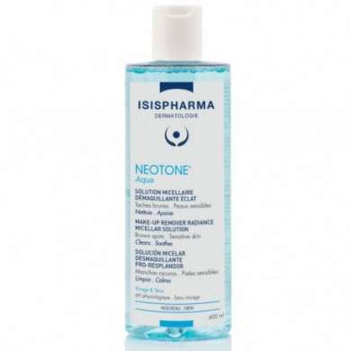 ISISPHARMA NEOTONE AQUA SOLUTION MICELLAIRE DEMAQUILLANTE ECLAT 400ML ISISPHARMA NEOTONE AQUA SOLUTION MICELLAIRE DEMAQUILLANTE ECLAT 400ML