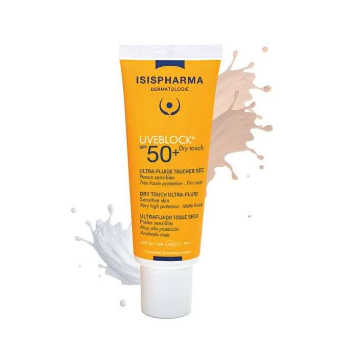 IsisPharma Uveblock 50 Dry Touch Teinte Claire 40 Ml IsisPharma Uveblock 50 Dry Touch Teinte Claire 40 Ml