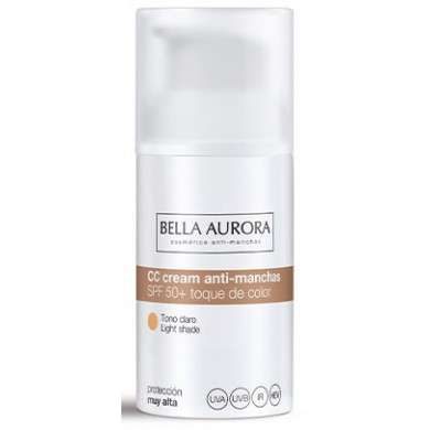 BELLA AURORA CC crème anti-taches SPF50 Teinte Claire BELLA AURORA CC crème anti-taches SPF50 Teinte Claire