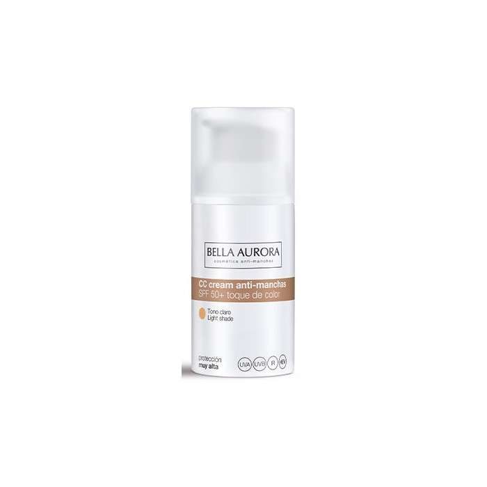 BELLA AURORA CC crème anti-taches SPF50 Teinte Claire BELLA AURORA CC crème anti-taches SPF50 Teinte Claire