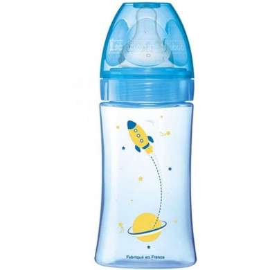 DODIE BIB INI+ 270ML BLEU COSMONAUTE 0-6 M TET RONDE 3 VIT D2 DODIE BIB INI+ 270ML BLEU COSMONAUTE 0-6 M TET RONDE 3 VIT D2