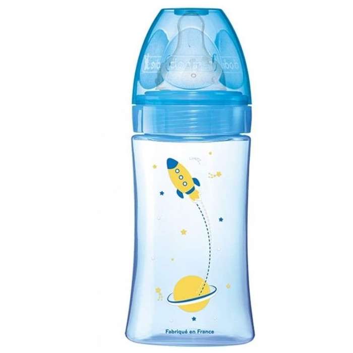 DODIE BIB INI+ 270ML BLEU COSMONAUTE 0-6 M TET RONDE 3 VIT D2 DODIE BIB INI+ 270ML BLEU COSMONAUTE 0-6 M TET RONDE 3 VIT D2