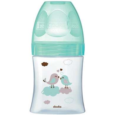 DODIE BIB INI+ VERRE 150ML VERT OISEAUX 0-6 M TET RONDE 3 VIT D1 DODIE BIB INI+ VERRE 150ML VERT OISEAUX 0-6 M TET RONDE 3 VIT D1