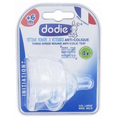 DODIE TETINE INI+ ANTI COLIQUE D4 +6M LIQUIDE EPAIS X2 DODIE TETINE INI+ ANTI COLIQUE D4 +6M LIQUIDE EPAIS X2