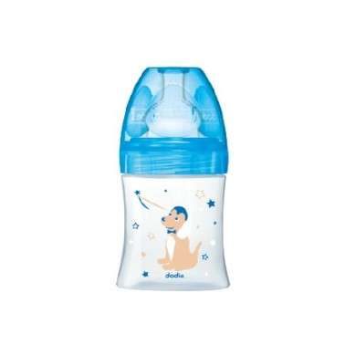 DODIE BIB SENS+ 150ML BLEU OURSON 0-6 M TÉT PLATE D1 DODIE BIB SENS+ 150ML BLEU OURSON 0-6 M TÉT PLATE D1