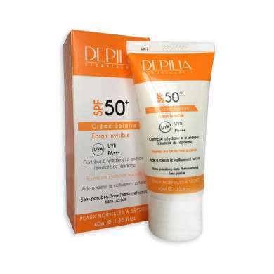 DEPILIA Crème Solaire Invisible SPF 50+ DEPILIA Crème Solaire Invisible SPF 50+