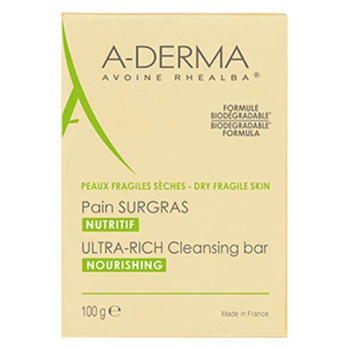 A-derma Pain Surgras Nutritif, 100g A-derma Pain Surgras Nutritif, 100g