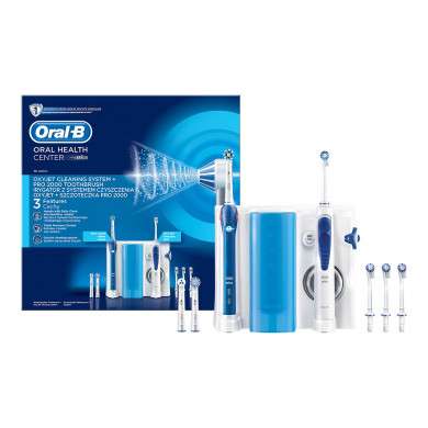 ORAL B HYDROPULSEUR+BROSSE OXYJET PRO 2000 ORAL B HYDROPULSEUR+BROSSE OXYJET PRO 2000