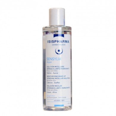 IsisPharma SENSYLIA Aqua Solution micellaire démaquillante hydratante IsisPharma SENSYLIA Aqua Solution micellaire démaquillante hydratante