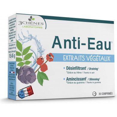 Anti-eau 30 Comprimes 3 Chenes Anti-eau 30 Comprimes 3 Chenes