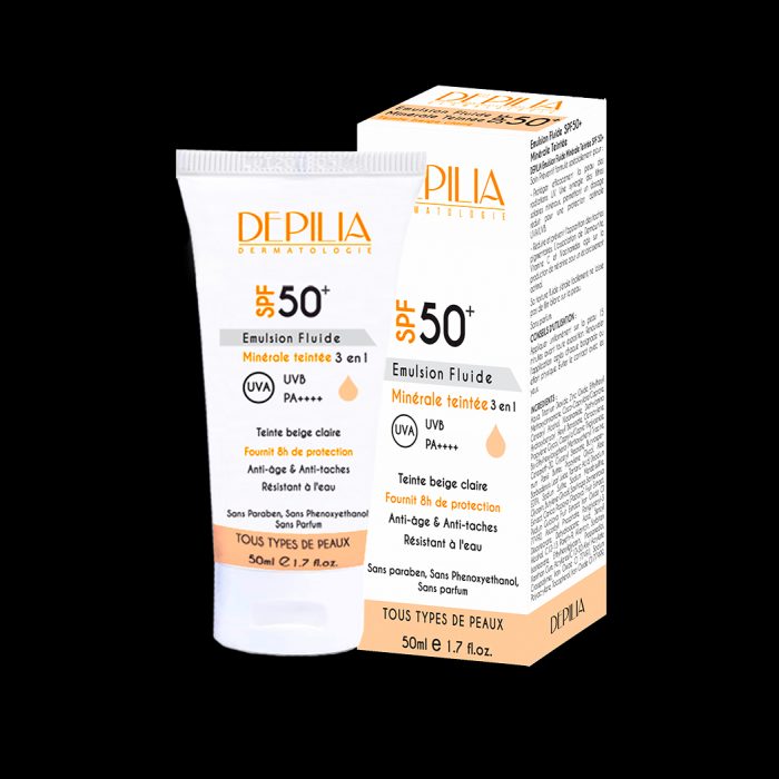 Depilia 50+ teinte emulsion 50ML Depilia 50+ teinte emulsion 50ML