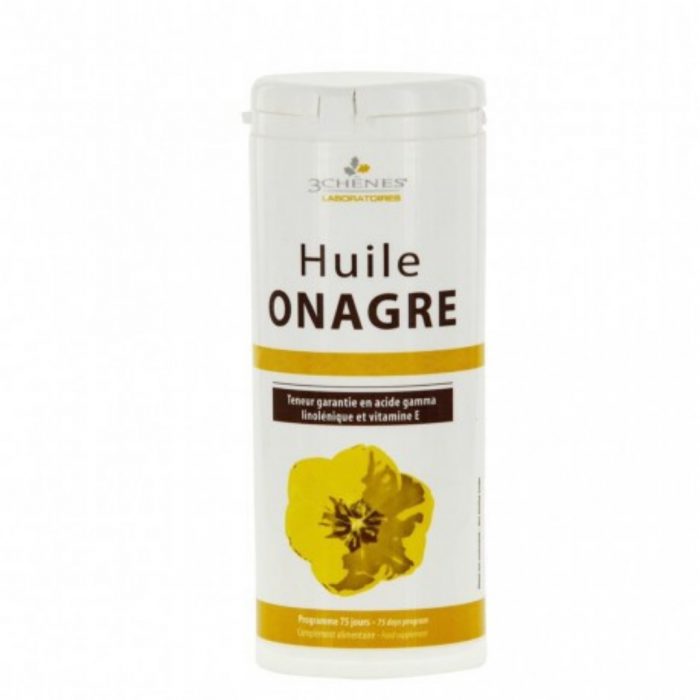 3Chenes HUILE ONAGRE 150 CAPSULES