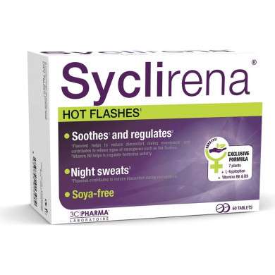 LES 3 CHÊNES SYCLIRENA BOUFFÉES DE CHALEUR 60 COMPRIMÉS LES 3 CHÊNES SYCLIRENA BOUFFÉES DE CHALEUR 60 COMPRIMÉS