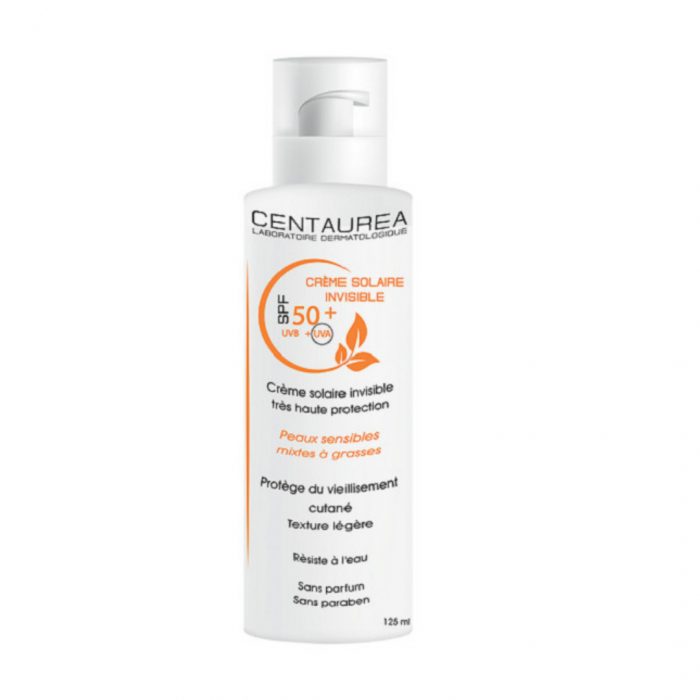 CENTAUREA Crème Solaire Invisible Spf50+ 125ml CENTAUREA Crème Solaire Invisible Spf50+ 125ml