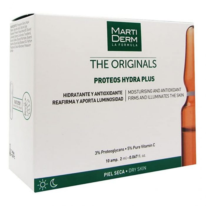 MARTIDERM THE ORIGINALS PROTEOS HYDRA PLUS 10AMP X2ML MARTIDERM THE ORIGINALS PROTEOS HYDRA PLUS 10AMP X2ML