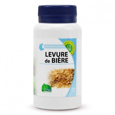 MGD Levure de Bière Revivifiable 300mg - 120 gélules MGD Levure de Bière Revivifiable 300mg - 120 gélules