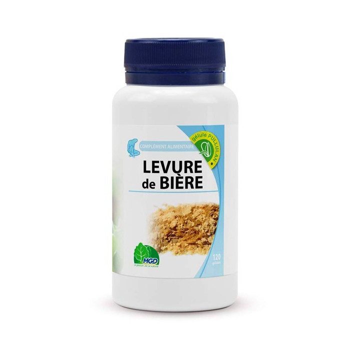 MGD Levure de Bière Revivifiable 300mg - 120 gélules MGD Levure de Bière Revivifiable 300mg - 120 gélules