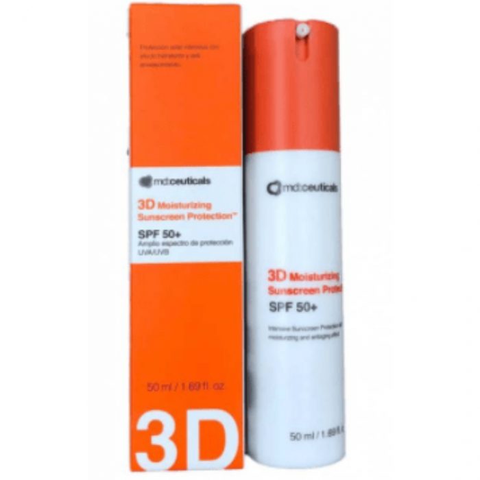 MD CEUTICALS 3D moisturizing sunscreen spf 50+ (50ml)