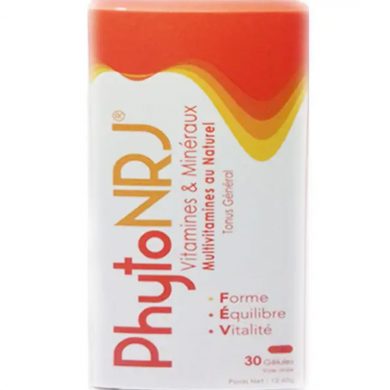 PHYTONRJ vitamines et minéraux 30 gélules PHYTONRJ vitamines et minéraux 30 gélules