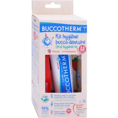 Buccotherm KIT ENFANT 2-6ans 50ml bio gout fraise Buccotherm KIT ENFANT 2-6ans 50ml bio gout fraise