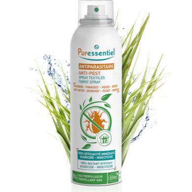 PURESSENTIEL assaini Spray textile anti parasitaire 150ML PURESSENTIEL assaini Spray textile anti parasitaire 150ML
