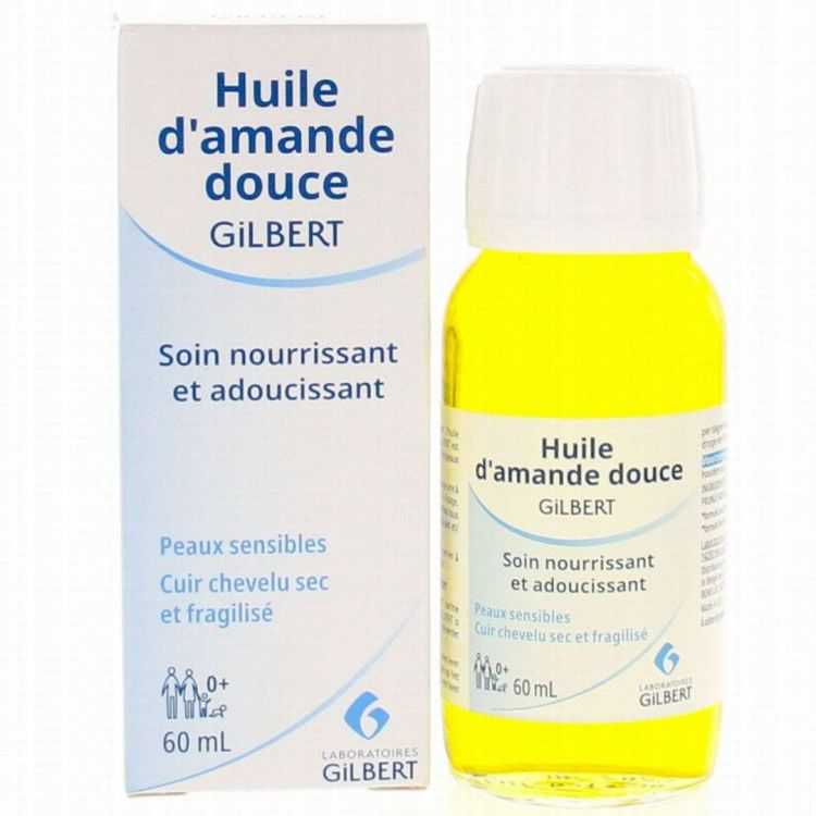 Huile d'amande douce naturelle 60ml