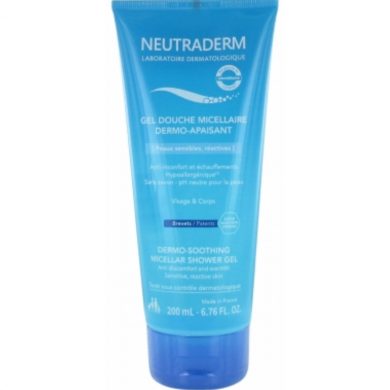 NEUTRADERM gel douche micellaire dermo-apaisant 200ml NEUTRADERM gel douche micellaire dermo-apaisant 200ml