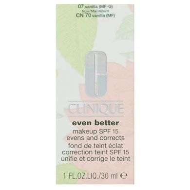 CLINIQUE EVEN BETTER makeup spf 15 CN 70 vanilla CLINIQUE EVEN BETTER makeup spf 15 CN 70 vanilla
