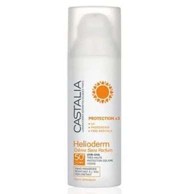 CASTALIA helioderm creme sans parfum spf50+ 40ml CASTALIA helioderm creme sans parfum spf50+ 40ml