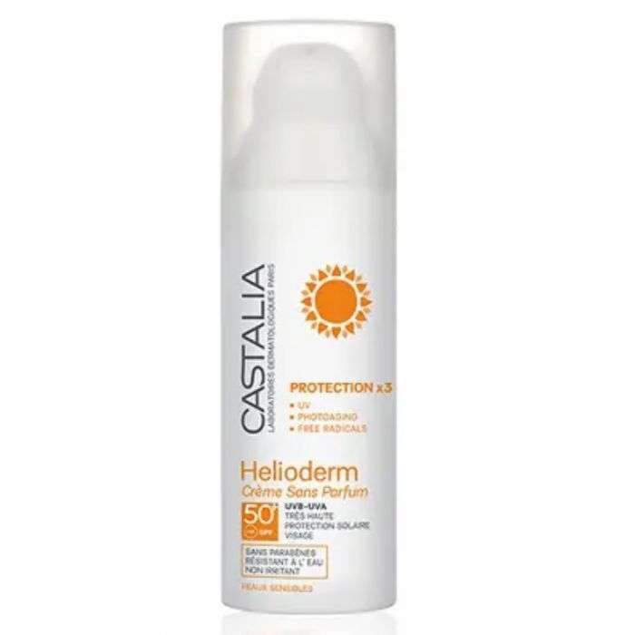CASTALIA helioderm creme sans parfum spf50+ 40ml CASTALIA helioderm creme sans parfum spf50+ 40ml