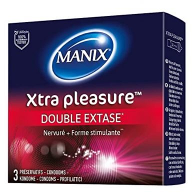 Manix Xtra Pleasure Préservatifs - 3 pièces