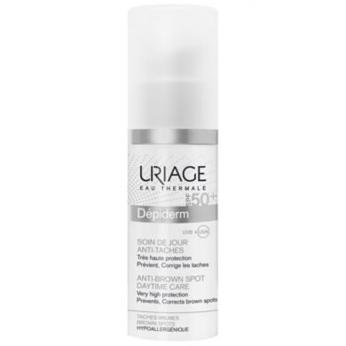URIAGE DEPIDERM SPF 50 30ML SOIN DE JOUR HAUTE PROTECTION ANTI-TACHES BRUNES URIAGE DEPIDERM SPF 50 30ML SOIN DE JOUR HAUTE PROTECTION ANTI-TACHES BRUNES