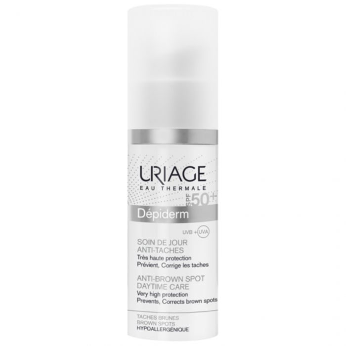 URIAGE DEPIDERM SPF 50 30ML SOIN DE JOUR HAUTE PROTECTION ANTI-TACHES BRUNES URIAGE DEPIDERM SPF 50 30ML SOIN DE JOUR HAUTE PROTECTION ANTI-TACHES BRUNES