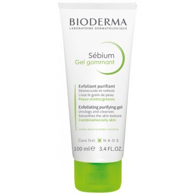 BIODERMA SEBIUM GEL GOMMANT EXFOLIANT PURIFIANT 100ML BIODERMA SEBIUM GEL GOMMANT EXFOLIANT PURIFIANT 100ML