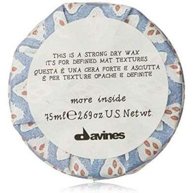 DAVINES more inside this is a strong DRY WASH DAVINES more inside this is a strong DRY WASH