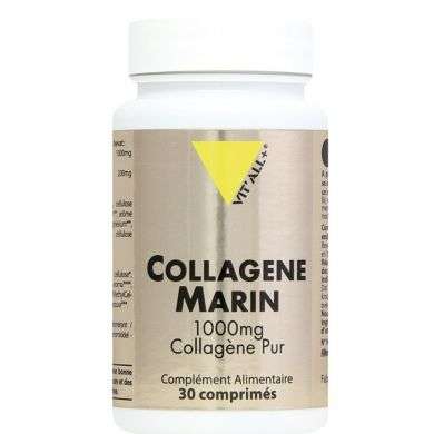 vit'all+ collagène marin pur 1000mg 30 comprimés vit'all+ collagène marin pur 1000mg 30 comprimés