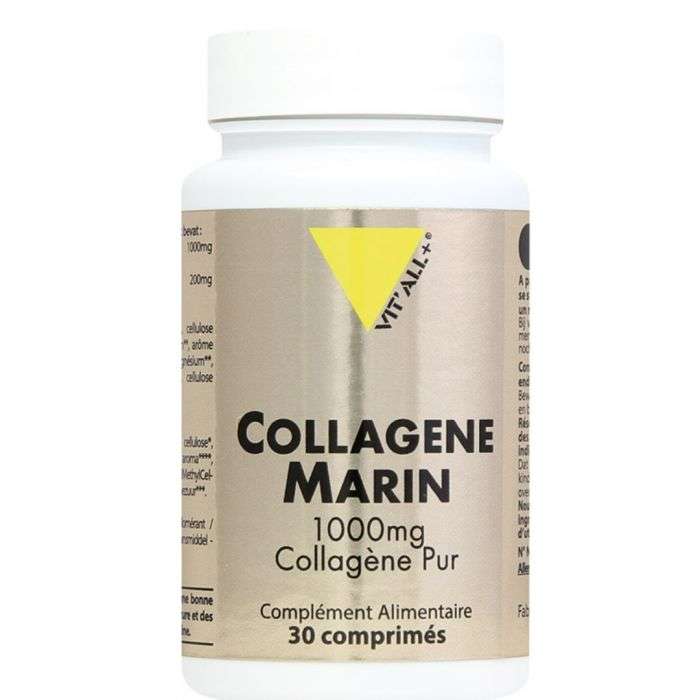 vit'all+ collagène marin pur 1000mg 30 comprimés vit'all+ collagène marin pur 1000mg 30 comprimés