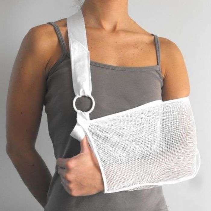 Écharpe de soutien bras taille L BLANC Écharpe de soutien bras taille L BLANC