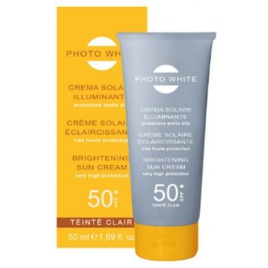 M&D PHOTOWHITE CRÈME SOLAIRE TEINTÉE CLAIRE ECLAIRICISSANTE SPF 50+ 50ML M&D PHOTOWHITE CRÈME SOLAIRE TEINTÉE CLAIRE ECLAIRICISSANTE SPF 50+ 50ML