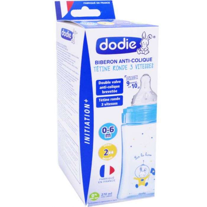 DODIE BIBERON ANTI-COLIQUE 270 ML 0-6MOIS DODIE BIBERON ANTI-COLIQUE 270 ML 0-6MOIS